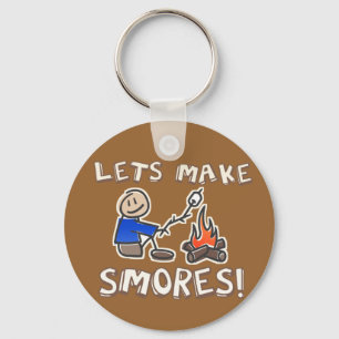 Låt oss göra S'mores! Nyckelring