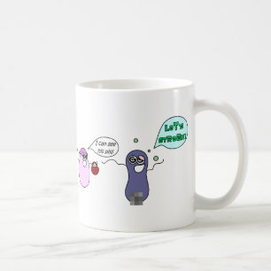 Låt oss göra strimmig kaffemugg
