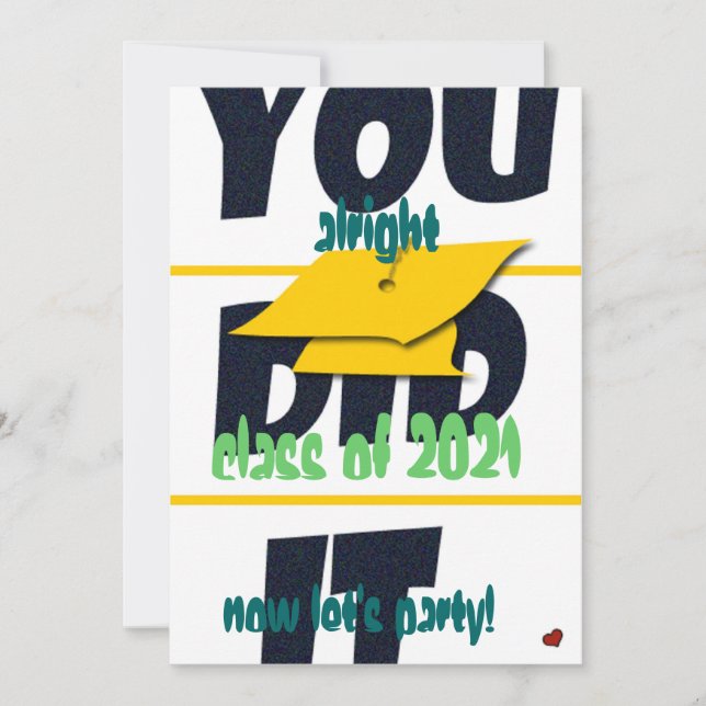 Låt oss gruppinbjudan inbjudningar (Framsida)