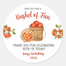 Låt oss ha en bushel av Roligt! ÄppelFödelsedagsfe