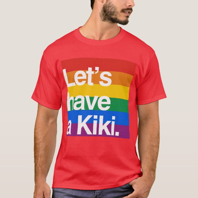 Låt oss ha en kiki-.png t-shirt (Framsida)