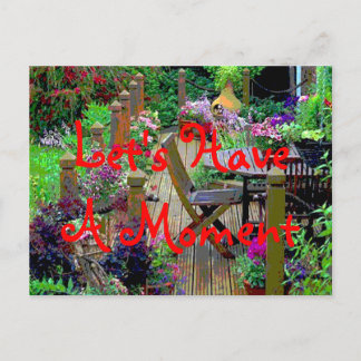 Låt oss ha en ögonblicksvykort vykort