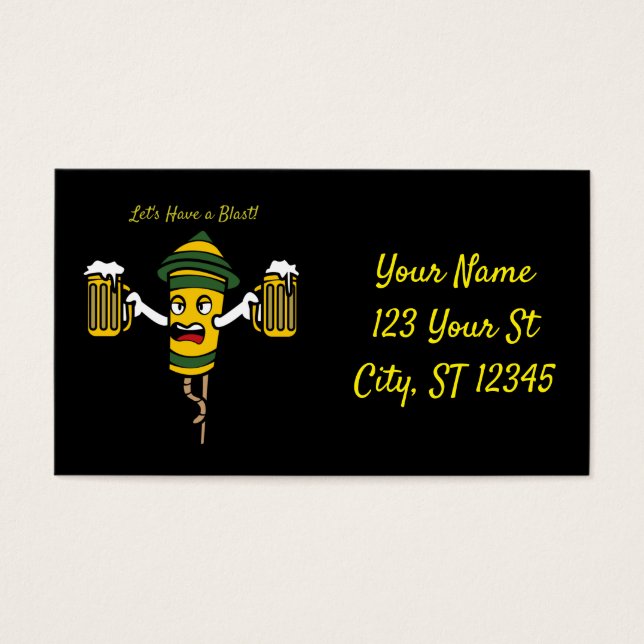 Låt oss ha en sista tunna över visitkort (Framsidan)