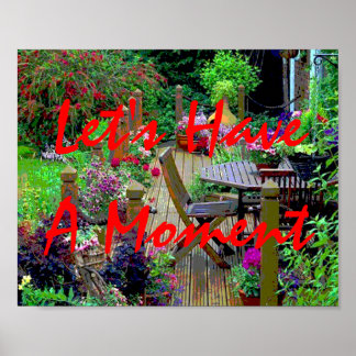 Låt oss ha en tillfällig Poster