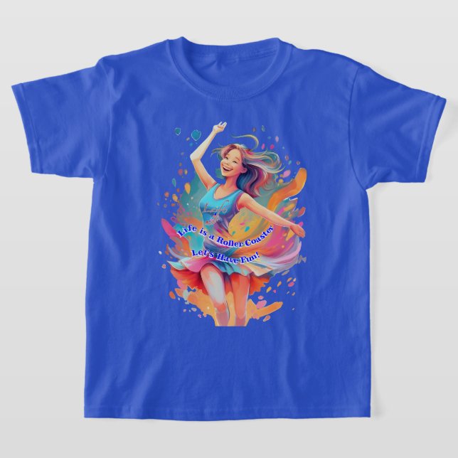 Låt oss ha kul!! t shirt (Laydown)