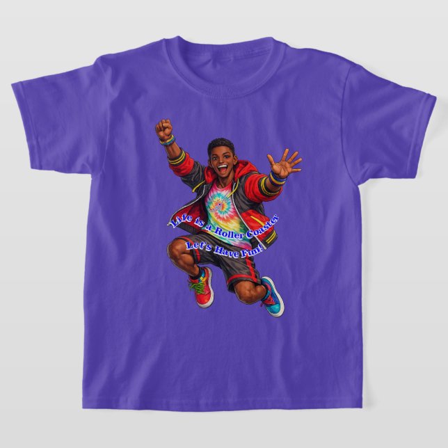 Låt oss ha kul!! t shirt (Laydown)