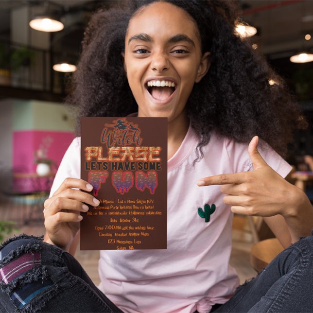 Låt oss ha lite Roligt! Halloween Inbjudningar (Skapare uppladdad)