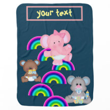 Låt oss ha Roligt Baby Blanket