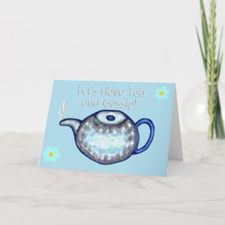 Låt oss Ha Tea och Gossip! Kort