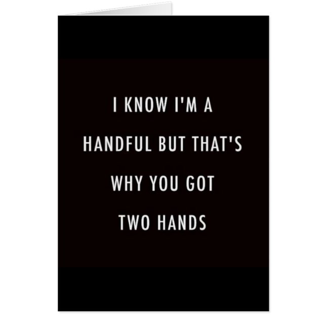 ***LÅT OSS HÅLL HÄNDER FÖR HELRUTINER** KÄRLEK DU  HÄLSNINGSKORT (Framsidan)