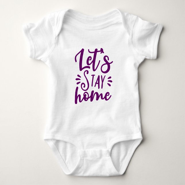 Låt oss håll Lilan hemma T Shirt (Framsida)