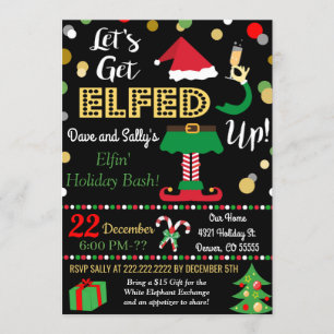 Låt oss Hämta äldre julinbjudan Inbjudningar