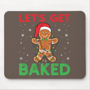 Låt oss Hämta bakad Gingertea-julkaka Bakin Musmatta