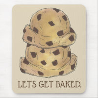 Låt oss Hämta bakat choklad Chip Cookie Dough Food