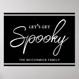 Låt oss Hämta Chic-skript för deoky-, Halloween Poster