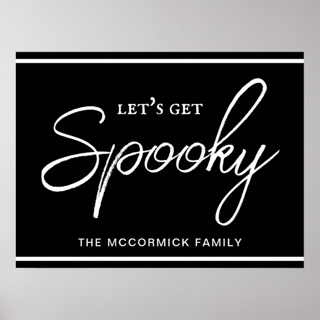 Låt oss Hämta Chic-skript för deoky-, Halloween Poster (Framsidan)