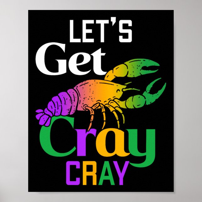 Låt oss Hämta Cray Kräftor Costume Boys Manar Mard Poster (Framsidan)