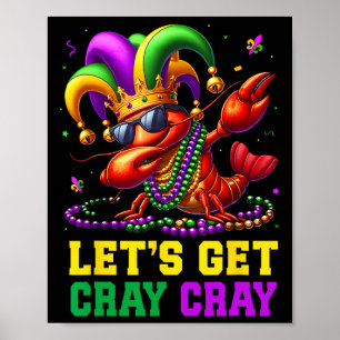 Låt oss Hämta Cray Kräftor Costume Boys Manar Mard Poster