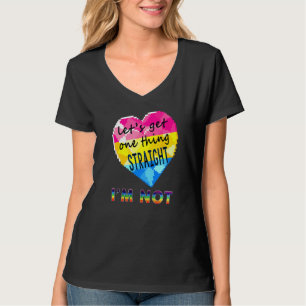 Låt oss Hämta en Sak Rak. Jag är inte Gay pride LG T Shirt