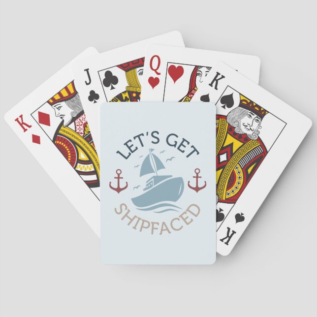 Låt oss Hämta försändelse Casinokort (Baksidan)