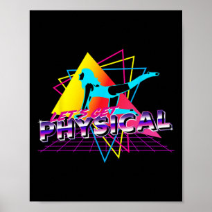 Låt oss Hämta fysisk arbetsgruppssymbol totalt Ret Poster