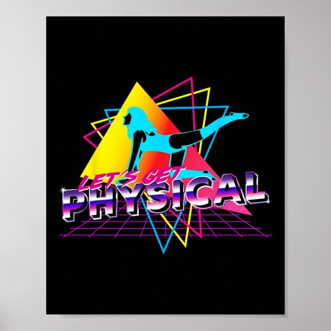Låt oss Hämta fysisk arbetsgruppssymbol totalt Ret Poster (Framsidan)