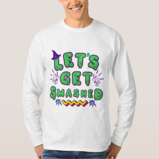 Låt oss Hämta Halloween fest-design T Shirt