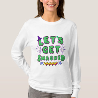 Låt oss Hämta Halloween fest-design T Shirt
