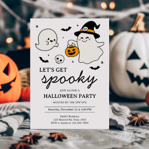 Låt oss Hämta Halloween fest Inbjudningar