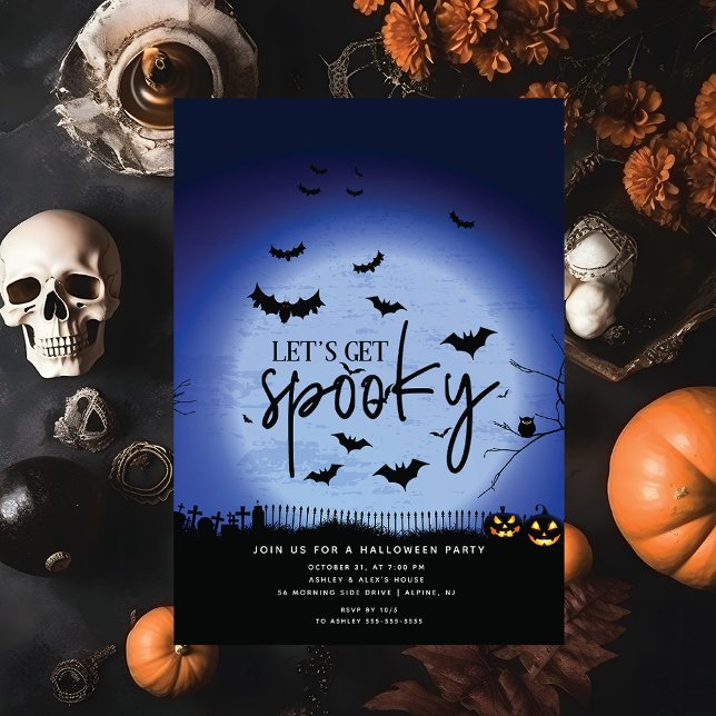 Låt oss Hämta Halloween fest Inbjudningar (Skapare uppladdad)