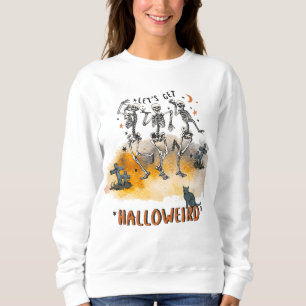 Låt oss Hämta Halloweird! Skeletons dansande under T Shirt