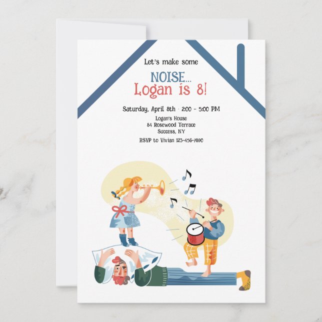 Låt oss Hämta högdagarsinbjudan Inbjudningar (Framsida)