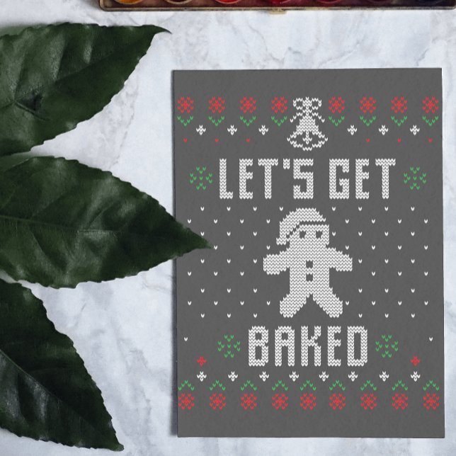 Låt oss Hämta inbjudan till Baked-julcookie (Skapare uppladdad)