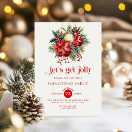Låt oss Hämta inbjudan till Jul Party-grupp