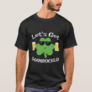 Låt oss Hämta Irish Shamrocken St patrick's day Dr T Shirt