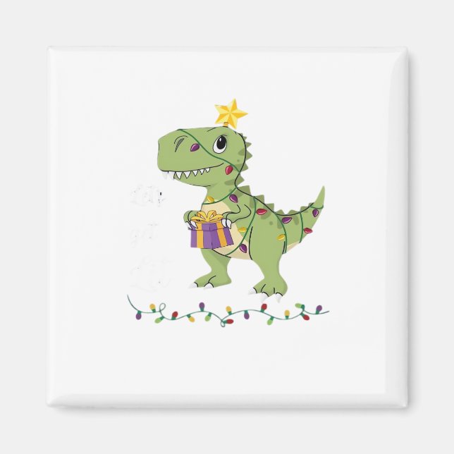 Låt oss Hämta julklapp, klassisk Magnet (Framsidan)