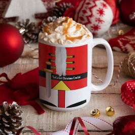 Låt oss Hämta julkrackning Nutcracker Kaffemugg