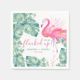 Låt oss Hämta låst upp-knapp Pappersservett