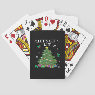 Låt oss Hämta Lit Essential Aesthetic Stil Casinokort