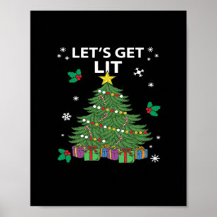 Låt oss Hämta Lit Essential Aesthetic Stil Poster