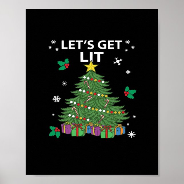 Låt oss Hämta Lit Essential Aesthetic Stil Poster (Framsidan)