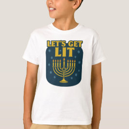 Låt oss hämta Lit Hanukkah Kids' T Shirt