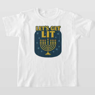 Låt oss hämta Lit Hanukkah Kids' T Shirt