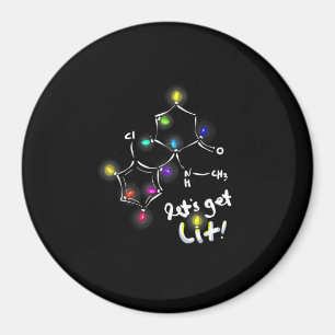 Låt oss Hämta Lit-julklapp Magnet