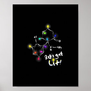 Låt oss Hämta Lit-julklapp Poster