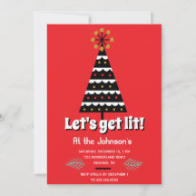 Låt oss Hämta Lit Retro-julen Party