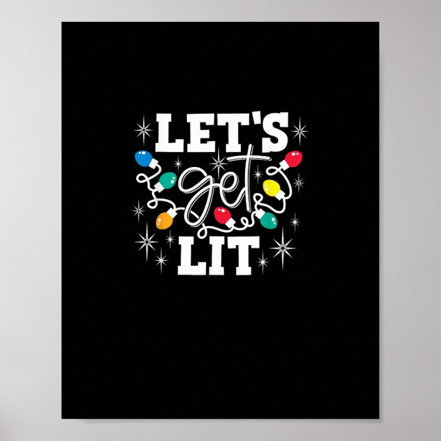 Låt oss Hämta Ljus från Lit-julklapp Poster (Framsidan)