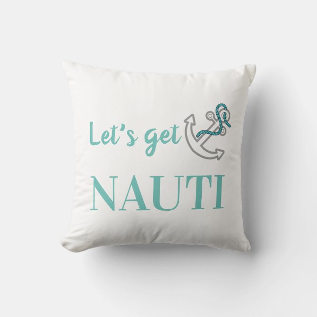 Låt oss Hämta Nauti Kudde (Framsida)