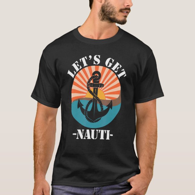 Låt oss Hämta Nauti T Shirt (Framsida)