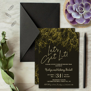 Låt oss Hämta plats   NYÅRSAFTON PARTY Inbjudningar